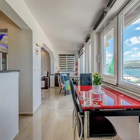 In Arbanija With Sea Views, Cleaning Included *